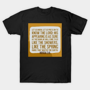 Hosea 3:6 T-Shirt